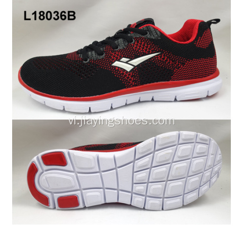 Giày sneaker nữ sneaker flyknit thời trang thể thao